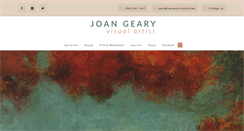 Desktop Screenshot of joangearystudio.com